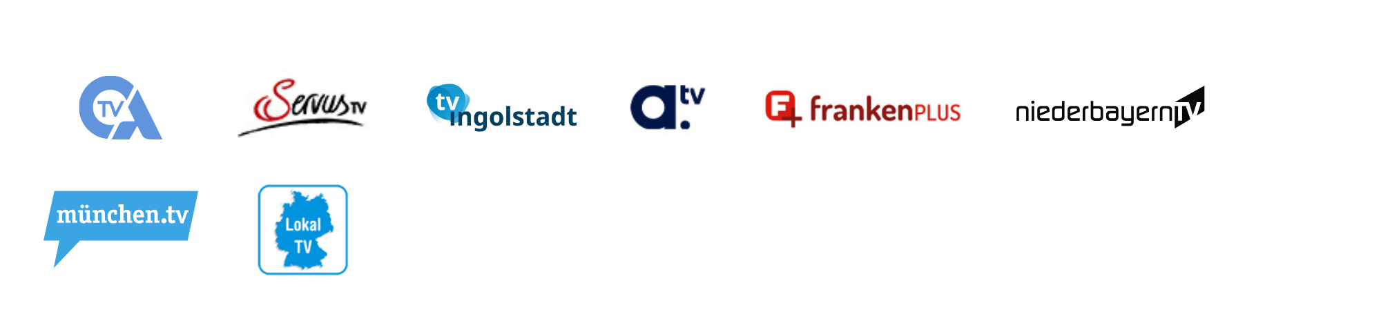 Lokalsender: Aufzählung der Senderlogos
