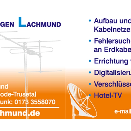 Antennenbau und Kabelanlagen Lachmund 