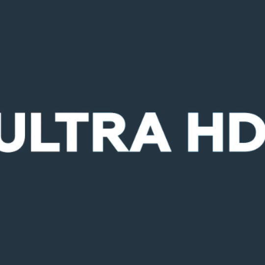 Der Text ‚Ultra HD‘.