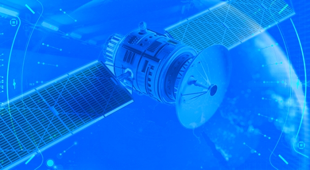 Ein Satellit.