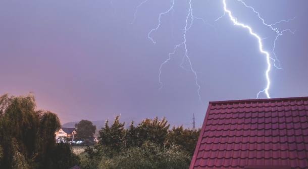 Blitzschutz für SAT-Anlagen